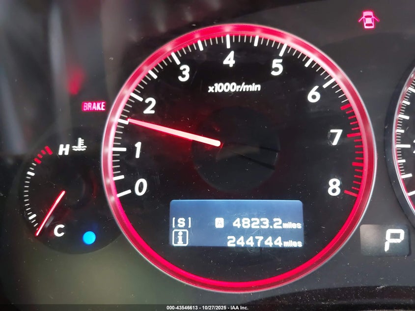 2009 Subaru Outback 2.5Xt Limited VIN: 4S4BP63C894322948 Lot: 43546613