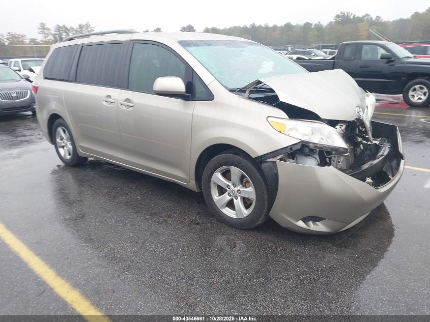 TOYOTA SIENNA LE 8 PASSENGER