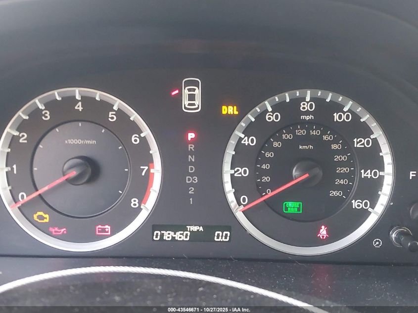 2009 Honda Accord 2.4 Lx-P VIN: 1HGCP26489A164393 Lot: 43546671