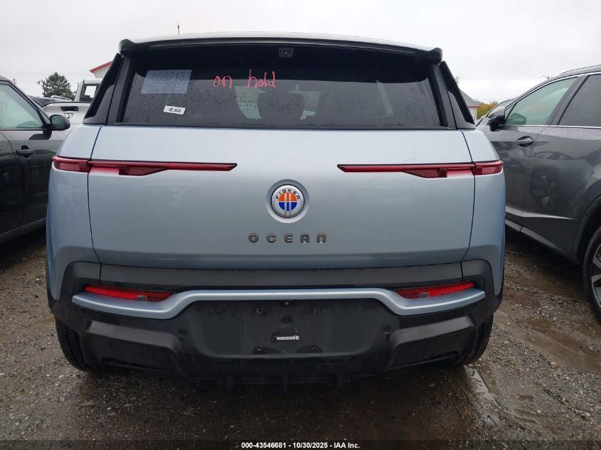 2023 Fisker Ocean Extreme VIN: VCF1EBU2XPG007696 Lot: 43546681