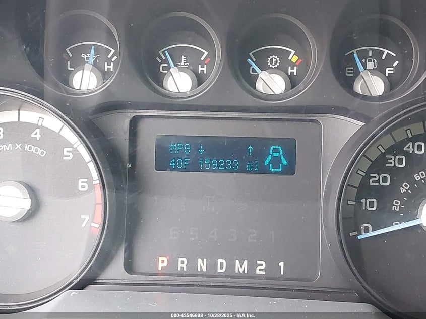 2012 Ford F-350 Xl VIN: 1FT8W3B69CEB97648 Lot: 43546698