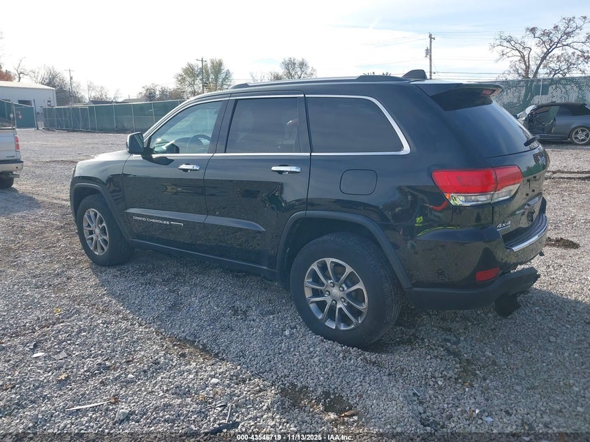 2014 JEEP GRAND CHEROKEE LIMITED 1C4RJFBM3EC350347
