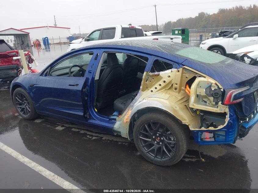 2024 Tesla Model 3 Long Range Dual Motor All-Wheel Drive VIN: 5YJ3E1EB8RF815107 Lot: 43546744