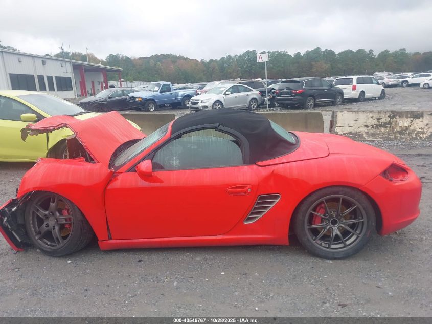 2005 Porsche Boxster S VIN: WP0CB29805S730322 Lot: 43546767