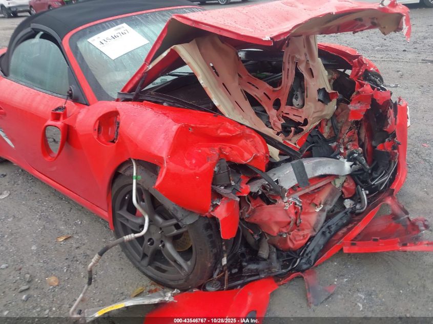 2005 Porsche Boxster S VIN: WP0CB29805S730322 Lot: 43546767