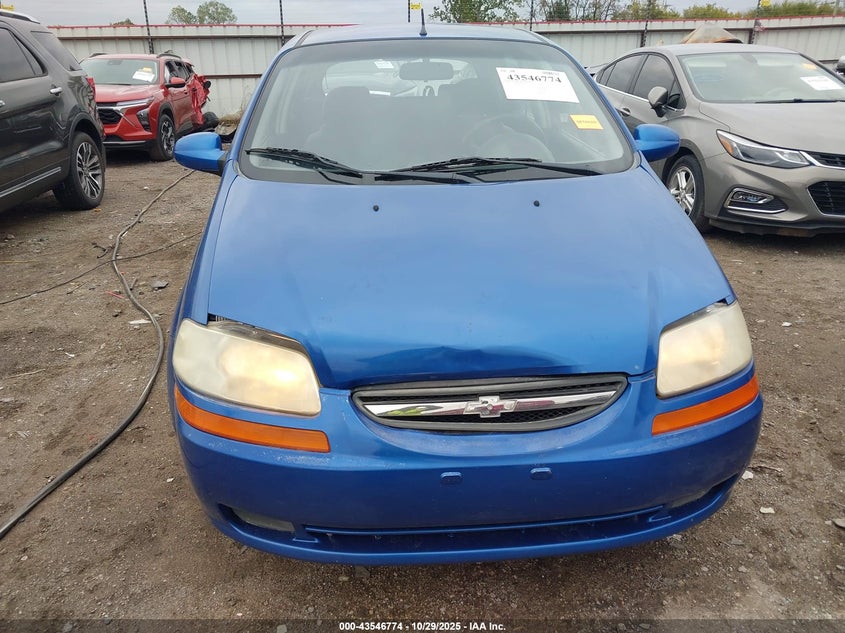 2008 Chevrolet Aveo 5 Ls VIN: KL1TD66678B072014 Lot: 43546774