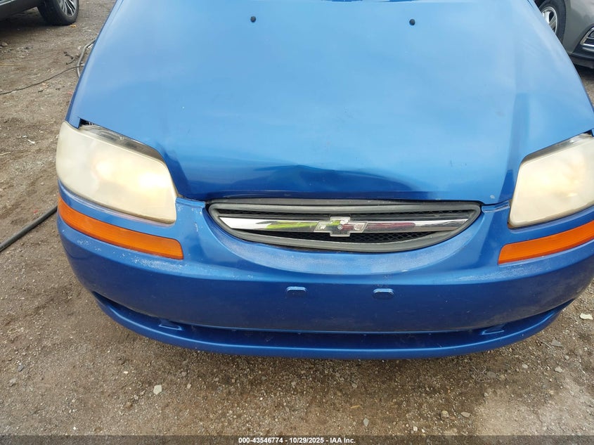 2008 Chevrolet Aveo 5 Ls VIN: KL1TD66678B072014 Lot: 43546774