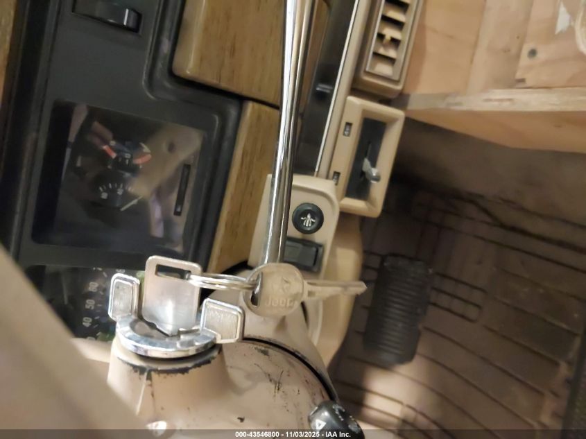 1991 Jeep Grand Wagoneer VIN: 1J4GS5877MP801376 Lot: 43546800