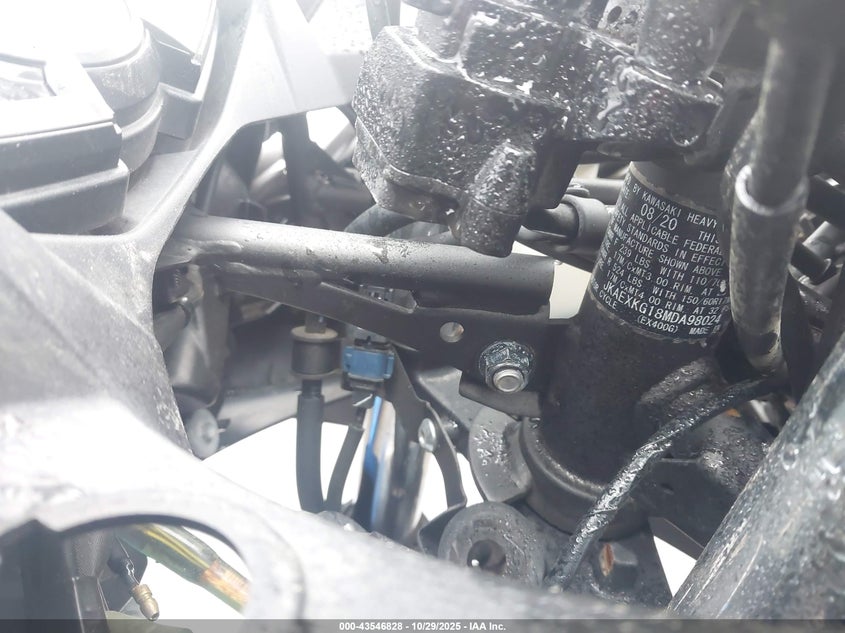 2021 Kawasaki Ex400 VIN: JKAEXKG18MDA98024 Lot: 43546828