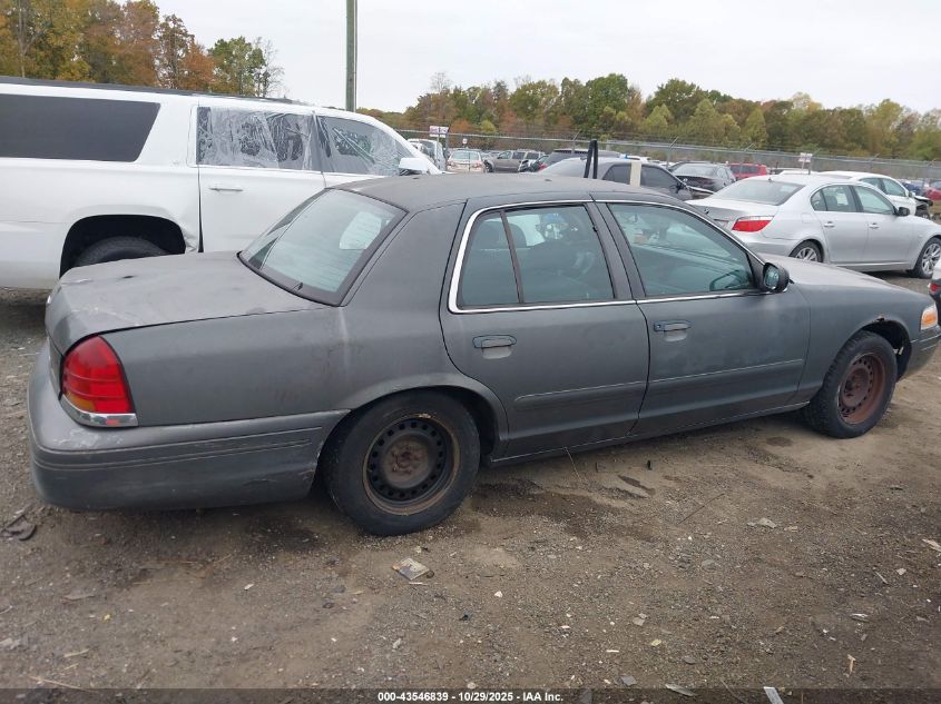 1999 Ford Crown Victoria Police Interceptor VIN: 2FAFP71W9XX106627 Lot: 43546839
