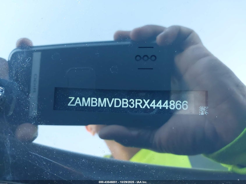 2024 Maserati Granturismo Trofeo VIN: ZAMBMVDB3RX444866 Lot: 43546851