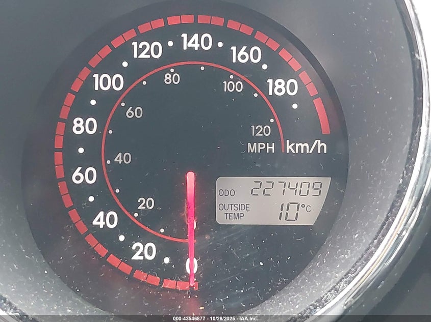 2005 Toyota Matrix Xr VIN: 2T1KR32E05C904663 Lot: 43546877