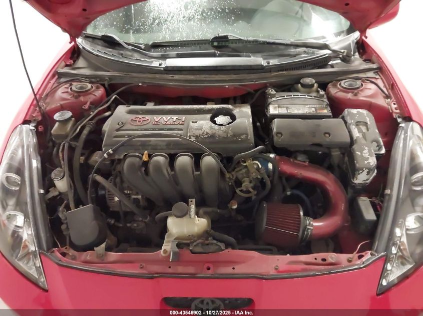 2000 Toyota Celica Gt VIN: JTDDR32T0Y0008837 Lot: 43546902