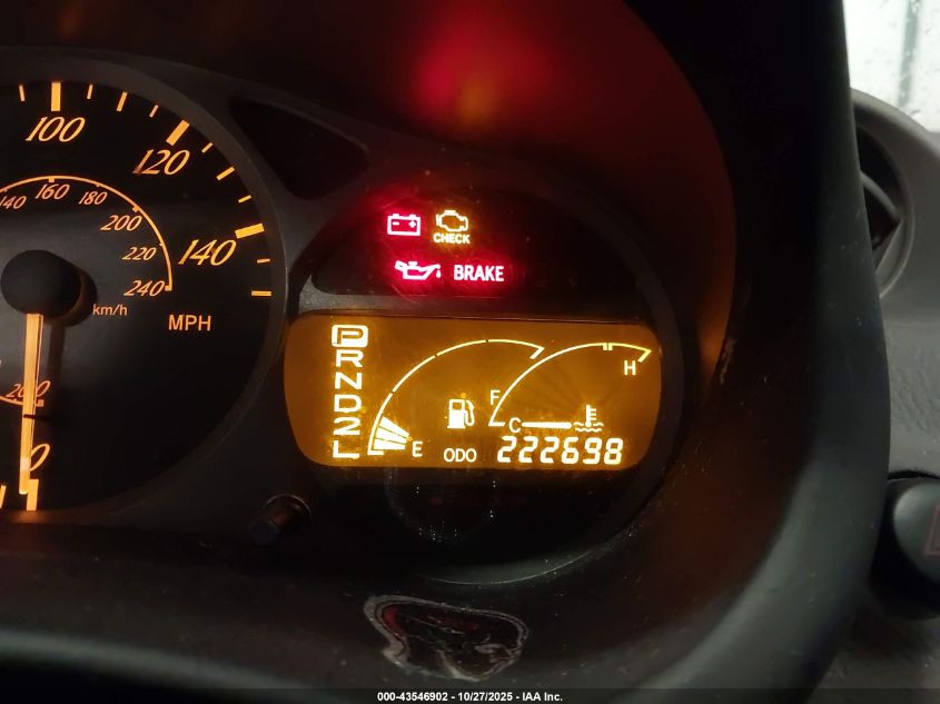 2000 Toyota Celica Gt VIN: JTDDR32T0Y0008837 Lot: 43546902