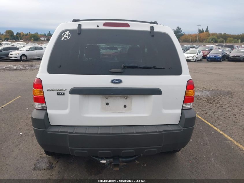 2005 Ford Escape Xlt VIN: 1FMYU03Z25KE49141 Lot: 43546926