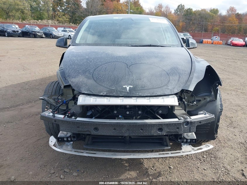 2025 Tesla Model Y Performance Dual Motor All-Wheel Drive VIN: 7SAYGDEF6SA351549 Lot: 43546936