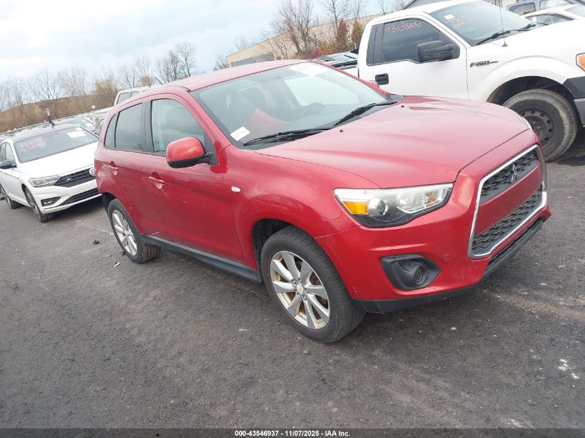4A4AP3AU5FE004469 MITSUBISHI OUTLANDER SPORT Photo 1