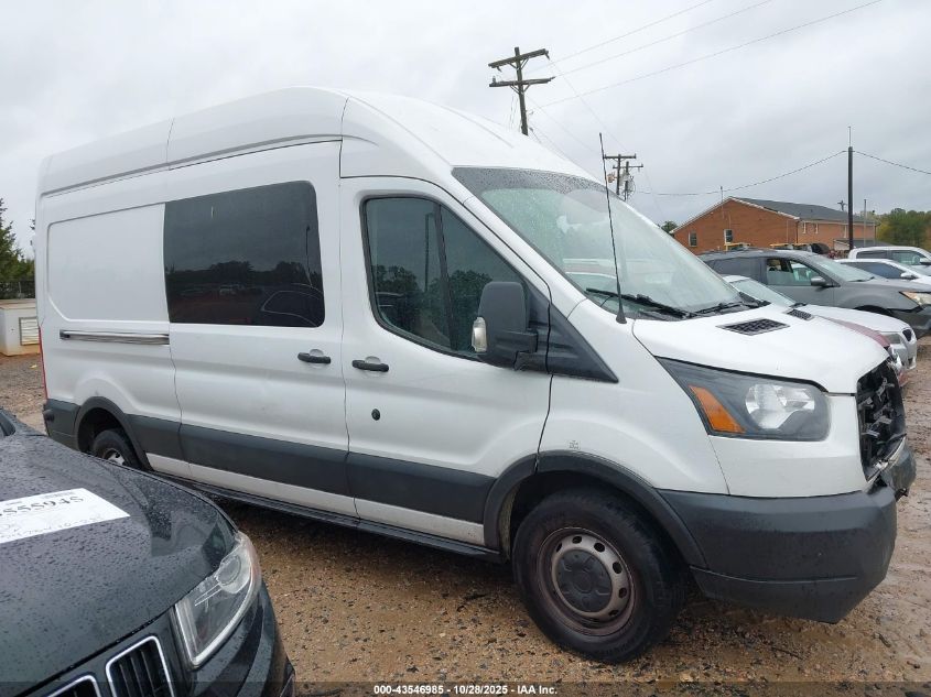 2019 Ford Transit-250 VIN: 1FTYR2XV2KKB32433 Lot: 43546985
