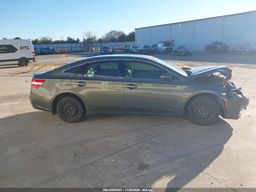 2013 Toyota Avalon Hybrid Xle Premium VIN: 4T1BD1EB2DU018684 Lot: 43547041