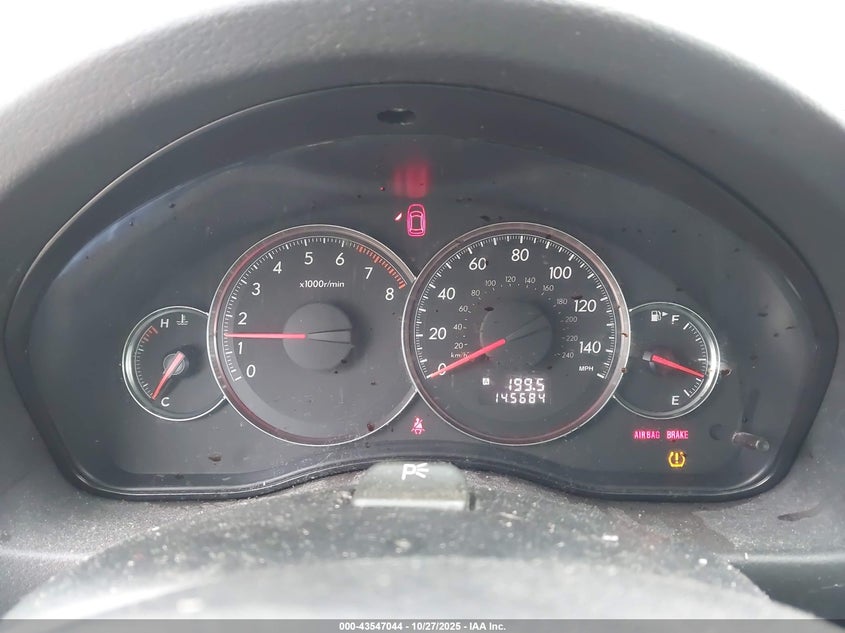 2008 Subaru Legacy 2.5I VIN: 4S3BL616386220473 Lot: 43547044