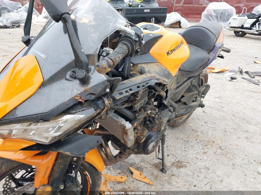 2025 Kawasaki Ex650 P VIN: ML5EXEP11SDAF3775 Lot: 43547099