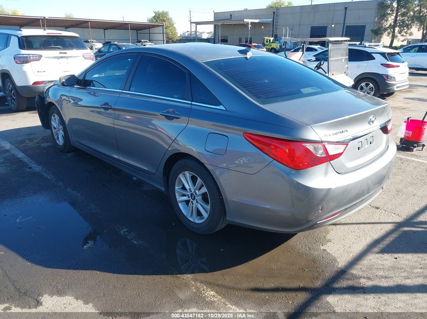 2013 Hyundai Sonata Gls VIN: 5NPEB4ACXDH681647 Lot: 43547182