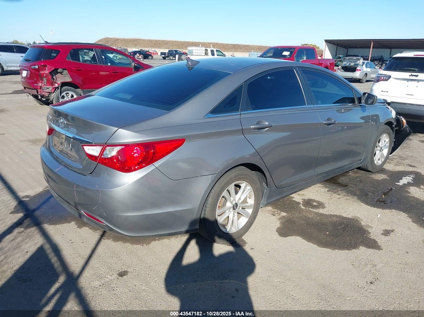 2013 Hyundai Sonata Gls VIN: 5NPEB4ACXDH681647 Lot: 43547182