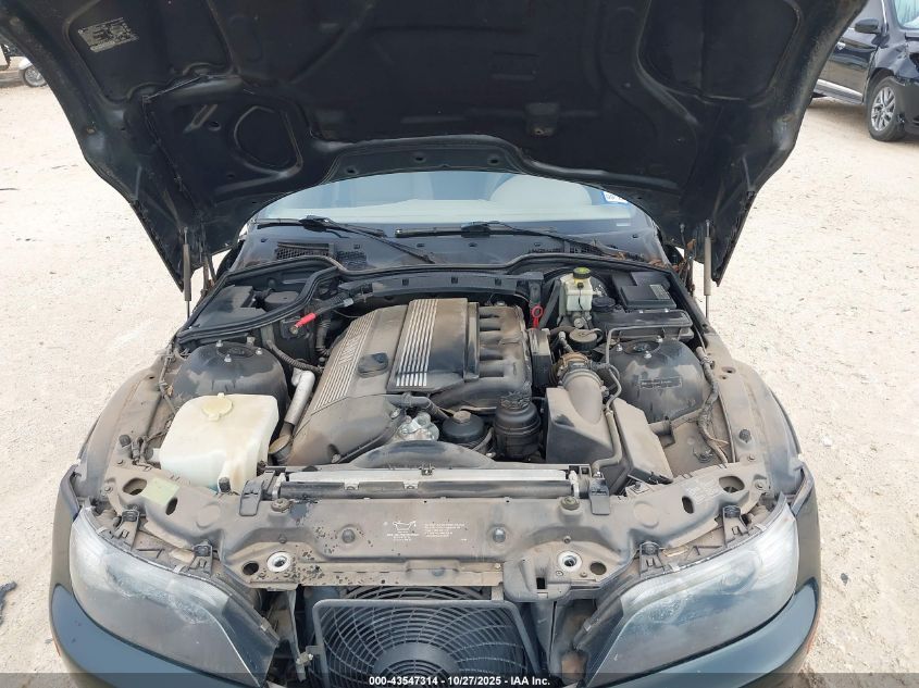 2001 BMW Z3 2.5I VIN: WBACN334X1LM03494 Lot: 43547314
