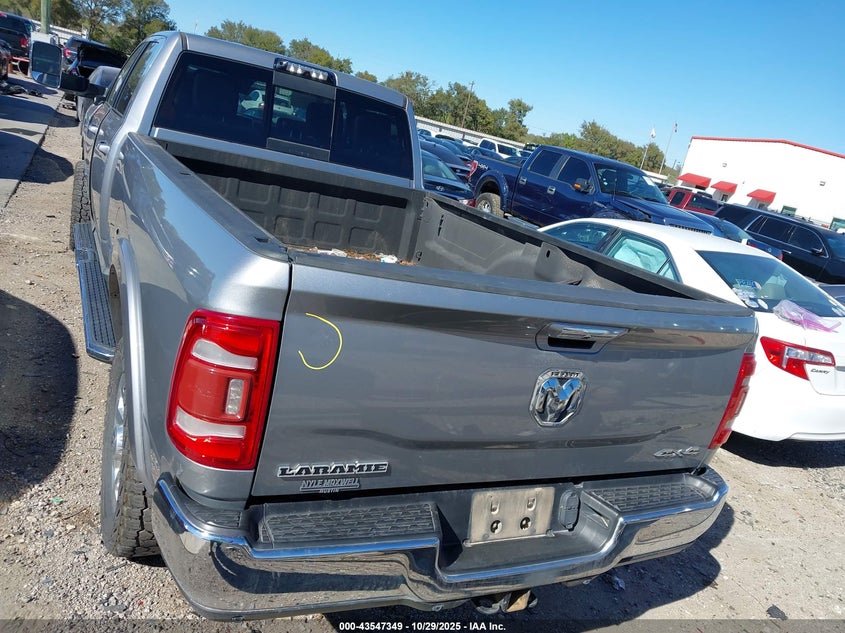 2020 Ram 3500 Laramie 4X4 8' Box VIN: 3C63R3JL6LG128327 Lot: 43547349