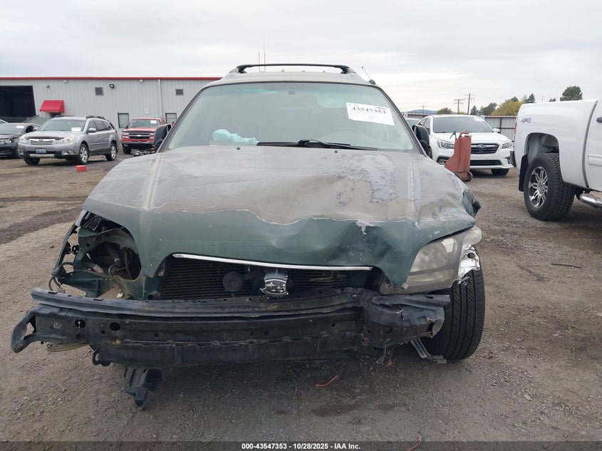 2000 Subaru Outback VIN: 4S3BH6756Y7632414 Lot: 43547353