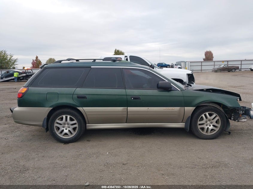 2000 Subaru Outback VIN: 4S3BH6756Y7632414 Lot: 43547353