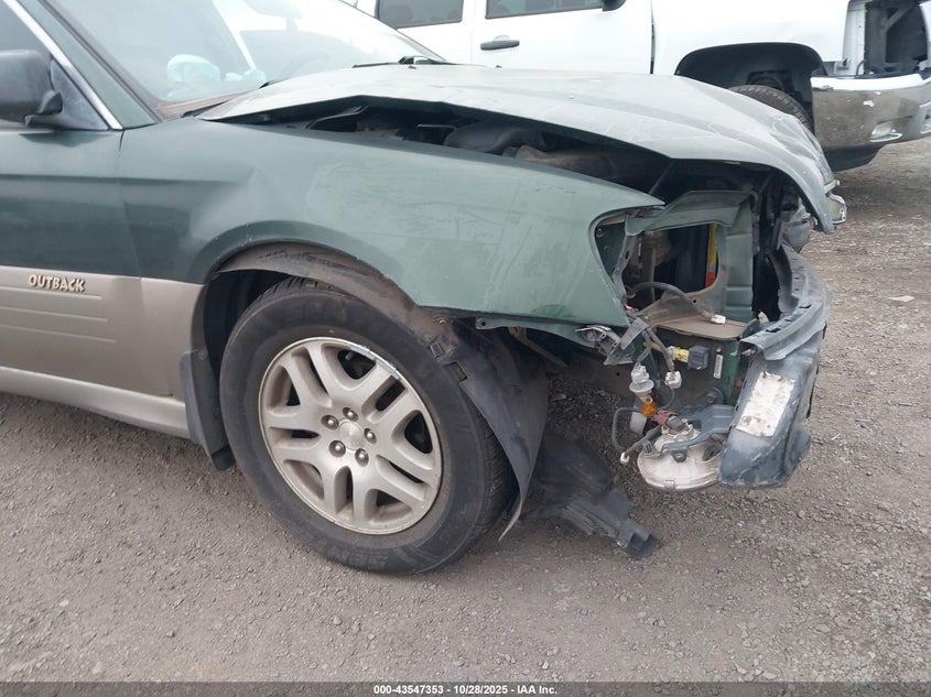 2000 Subaru Outback VIN: 4S3BH6756Y7632414 Lot: 43547353