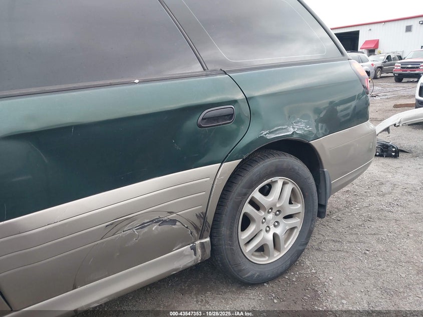 2000 Subaru Outback VIN: 4S3BH6756Y7632414 Lot: 43547353