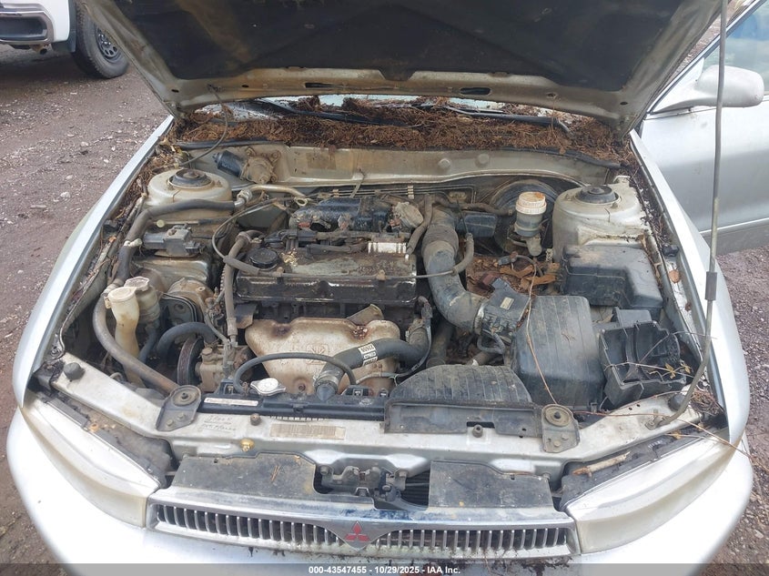 2001 Mitsubishi Galant Es VIN: 4A3AA46G21E072381 Lot: 43547455