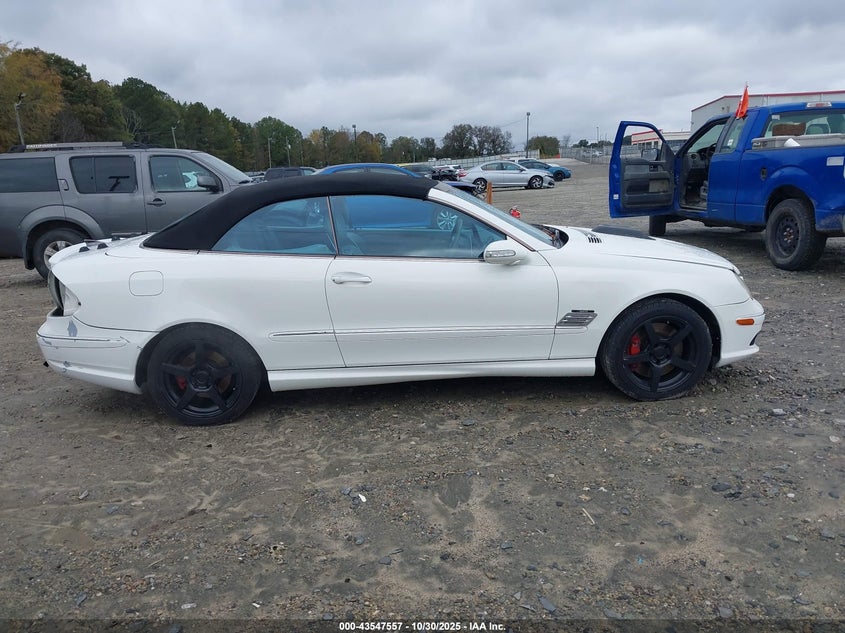 2005 Mercedes-Benz Clk 500 VIN: WDBTK75J55F134619 Lot: 43547557