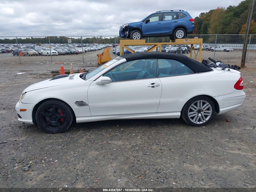 2005 Mercedes-Benz Clk 500 VIN: WDBTK75J55F134619 Lot: 43547557