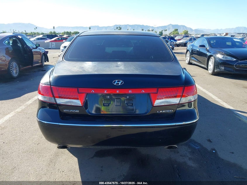 2006 Hyundai Azera Limited/Se VIN: KMHFC46F86A112693 Lot: 43547575