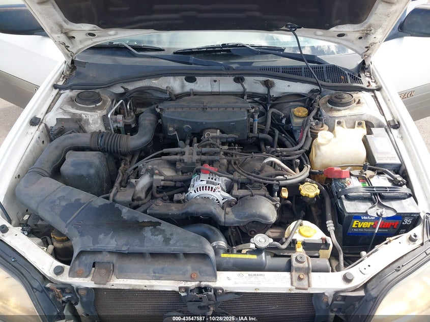 2000 Subaru Outback VIN: 4S3BH6651Y7618924 Lot: 43547587