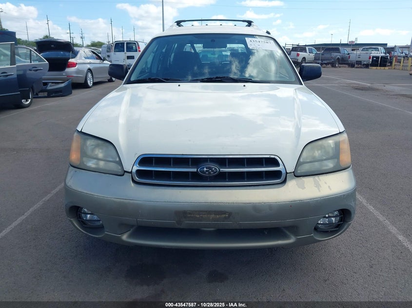 2000 Subaru Outback VIN: 4S3BH6651Y7618924 Lot: 43547587