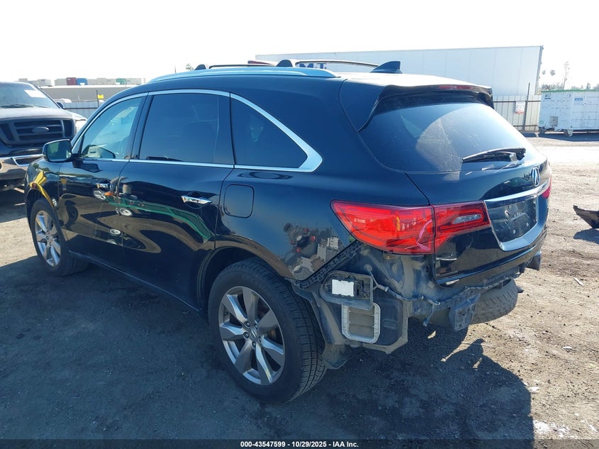 2014 Acura Mdx Advance Pkg W/Entertainment Pkg VIN: 5FRYD4H88EB049690 Lot: 43547599