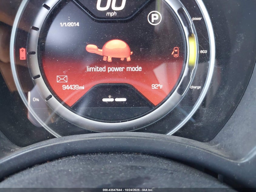 2015 Fiat 500E Battery Electric VIN: 3C3CFFGE7FT520051 Lot: 43547644