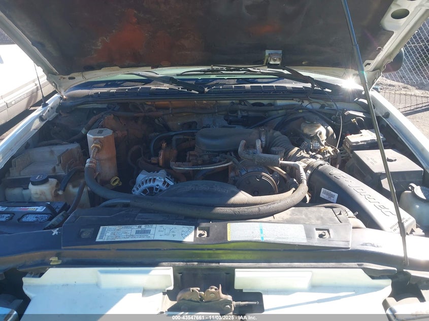 2002 Chevrolet Blazer Ls VIN: 1GNCS13WX2K101199 Lot: 43547661