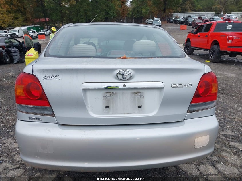 2003 Toyota Echo VIN: JTDAT123630281556 Lot: 43547682
