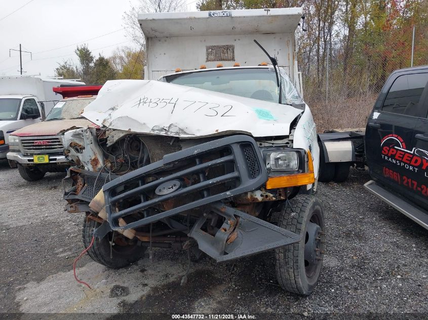 2001 Ford F-550 Xl/Xlt VIN: 1FDAF57S01ED14819 Lot: 43547732