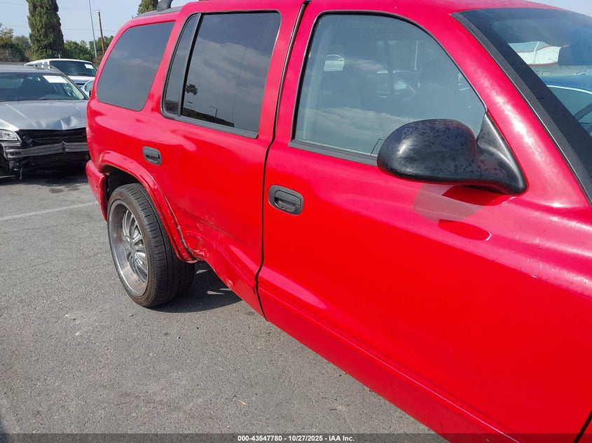 2003 Dodge Durango Slt VIN: 1D4HS48N03F548492 Lot: 43547780