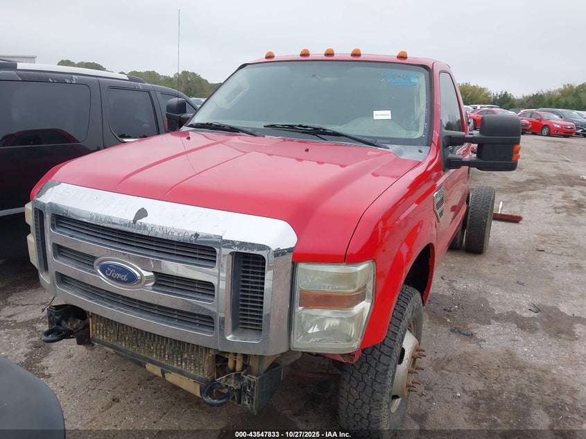 2008 Ford F-350 Chassis Xl/Xlt VIN: 1FDWF37R08EA75385 Lot: 43547833
