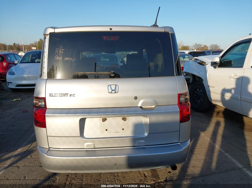 2007 Honda Element Sc VIN: 5J6YH18977L010709 Lot: 43547836