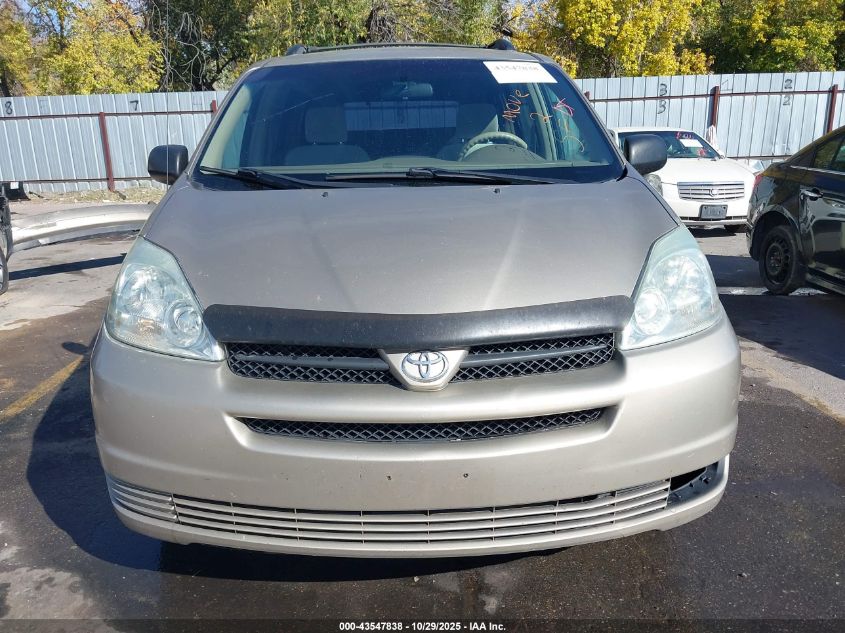 2004 Toyota Sienna Ce VIN: 5TDZA23CX4S061400 Lot: 43547838