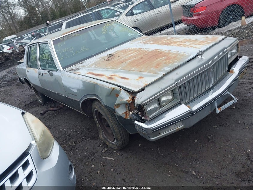 1983 PONTIAC PARISIENNE