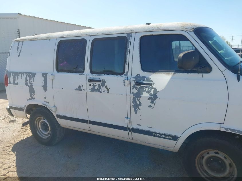 2000 Dodge Ram Van 1500 Conversion VIN: 2B7HB11Y0YK105364 Lot: 43547863